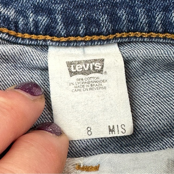 Levi’s Vintage High Waist Denim Shorts - Picture 9 of 11